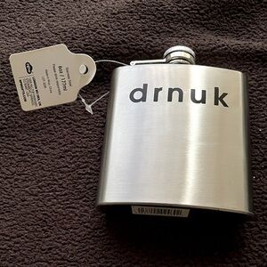 Stainless Steel, Hip Flask, 6 oz